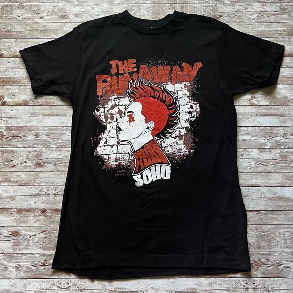 Ruby Soho Pro Wrestling Tees The Runaway Graphic Tee Black Size M - Picture 1 of 7